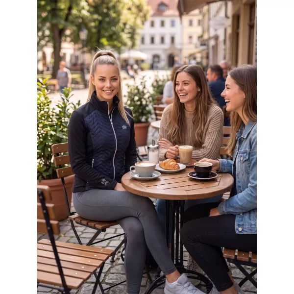  Női kabát ALTISPORT GAIL FEKETE 