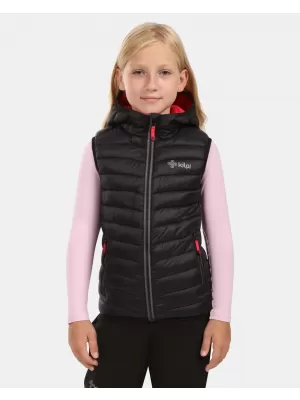 Lány mellény KILPI TOMM-JG ZJ0114KI FEKETE