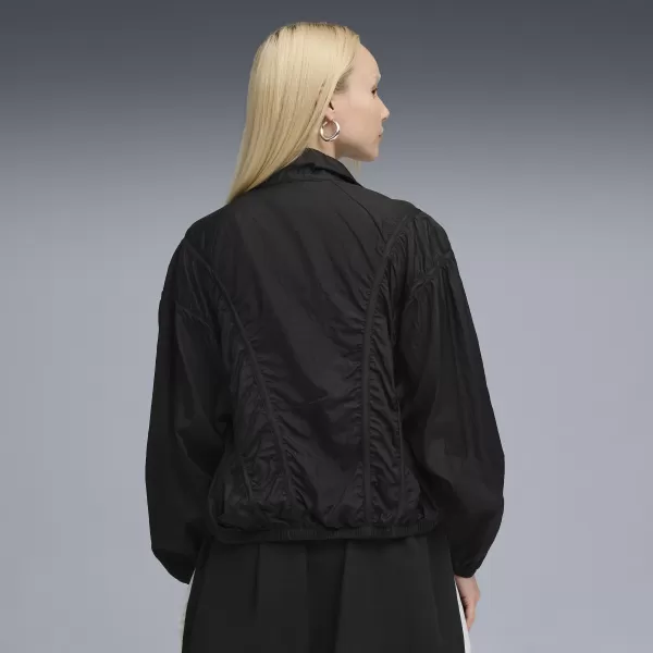  Női kabát PUMA DARE TO OVERSIZED WOVEN JACKET 63214801 PUMA FEKETE 