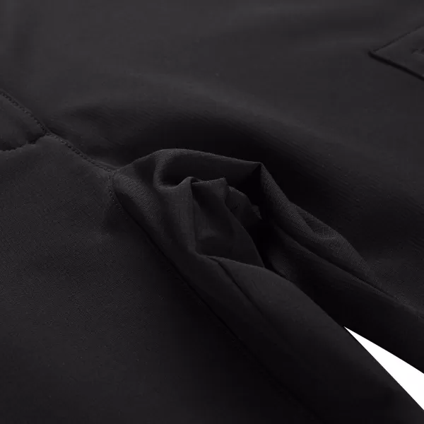 Női softshell nadrág ALPINE PRO CORBA LPAF663 FEKETE 