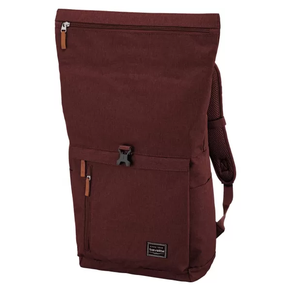  Hátizsák TRAVELITE BASICS ROLL-UP BACKPACK BURGUNDIA 