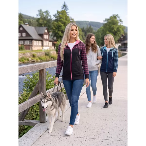  Női pulóver ALTISPORT GAI FEKETE 