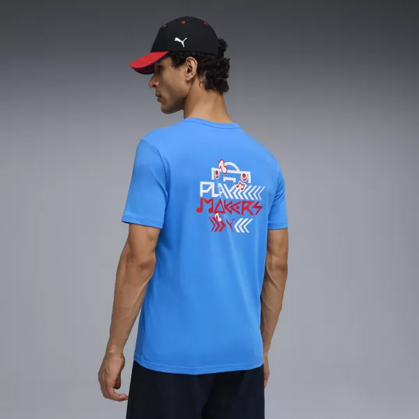  Ing PUMA NEYMAR JR PLAYMAKER TEE 66032110 PUMA CSAPAT KIRÁLYI/PUMA PIROS 