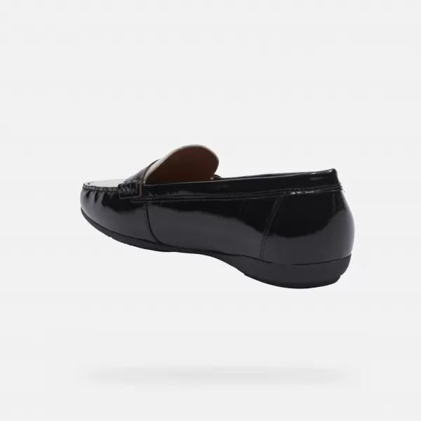  Női mokaszinok GEOX ANNYTAH MOC G000633 FEKETE 