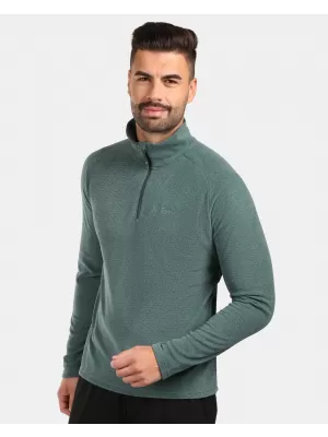 Férfi polár pulóver KILPI ALMERI-M ZM0209KI ZÖLD