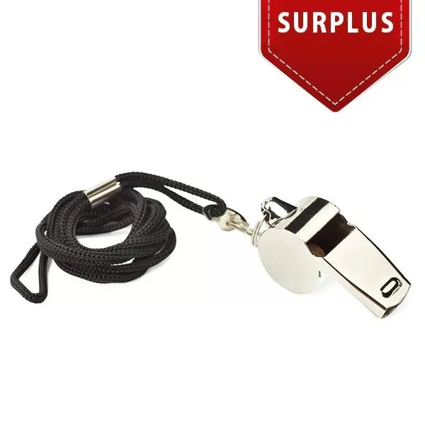  Egy sípot PENTAGON BRASS WHISTLE K25024 EZÜST 