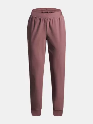 Lányok melegítőnadrágja UNDER ARMOUR UA RIVAL WOVEN JOGGER 1384207-651 BARNA