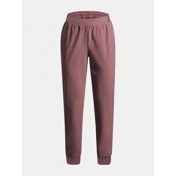  Lányok melegítőnadrágja UNDER ARMOUR UA RIVAL WOVEN JOGGER 1384207-651 BARNA 