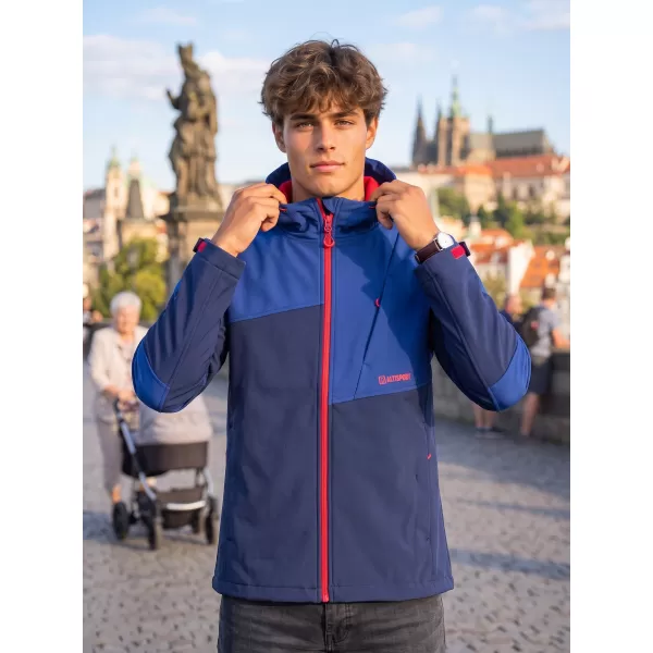  Férfi softshell dzseki ALTISPORT GAN KÉK 