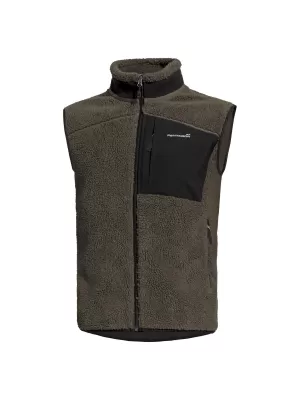 Férfi mellény PENTAGON SUMMIT SHERPA FLEECE VEST K04016 BARNA SZÜRKE