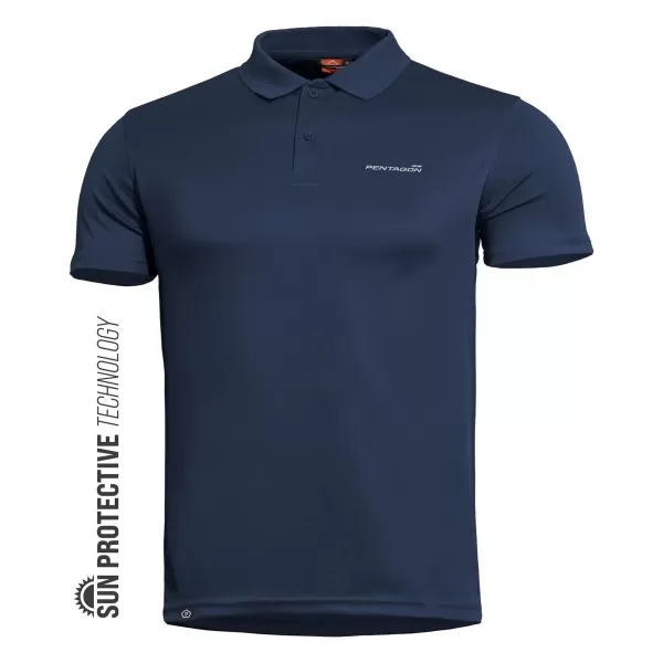  póló PENTAGON ANASSA POLO K09017 ÉJFÉLKÉK 