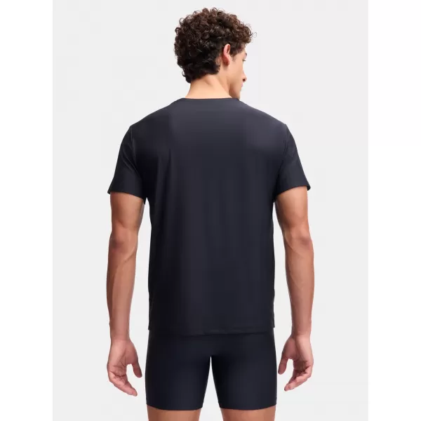  Férfi póló UNDER ARMOUR M UA PERF TECH MESH CREW NECK-2PK 6007625-001 FEKETE 