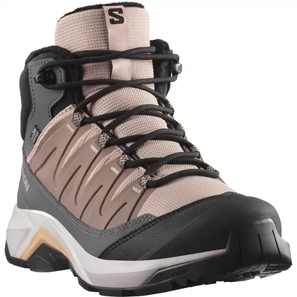  Női cipők SALOMON X-ADVENTURE COLDRUSH WATERPROOF W ETHEREA/VAS/MAHAGÓNI RÓZSA 