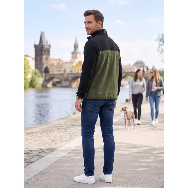  Férfi polár pulóver ALTISPORT GAMEL KHAKI 