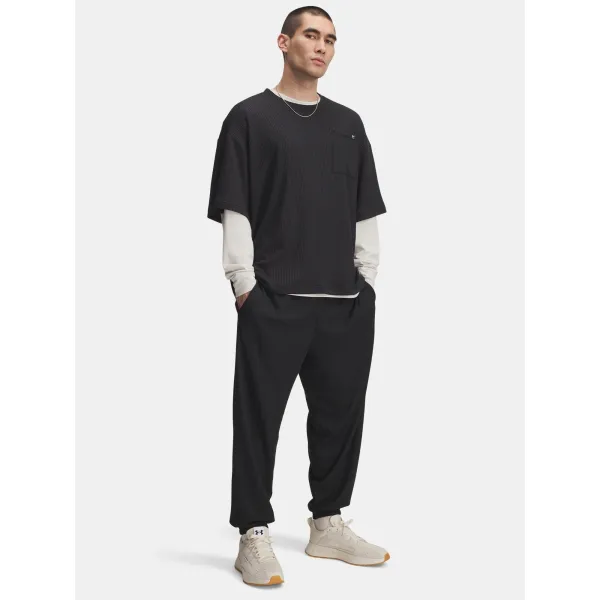  Férfi melegítőnadrág UNDER ARMOUR UA RIVAL WAFFLE JOGGER 1385932-001 FEKETE 