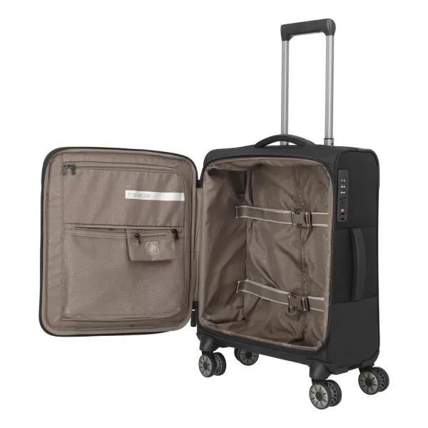  Bőrönd TRAVELITE CROSSLITE 5.0 S FEKETE 
