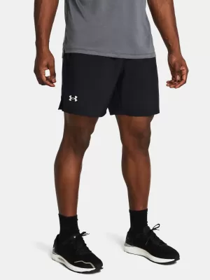 Férfi rövidnadrág UNDER ARMOUR UA LAUNCH 7'' UNLINED SHORTS 1382622-001 FEKETE
