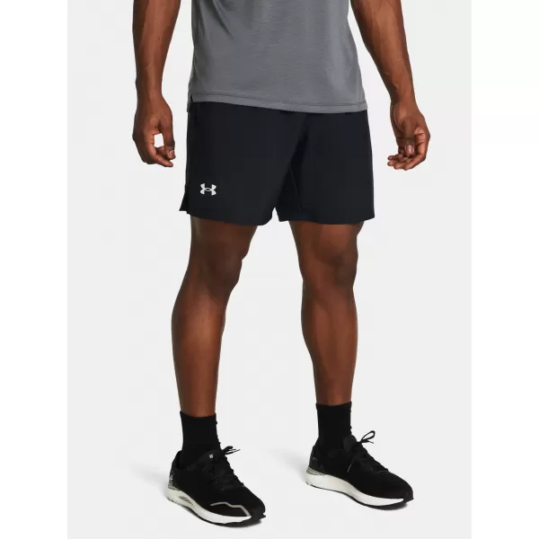  Férfi rövidnadrág UNDER ARMOUR UA LAUNCH 7'' UNLINED SHORTS 1382622-001 FEKETE 