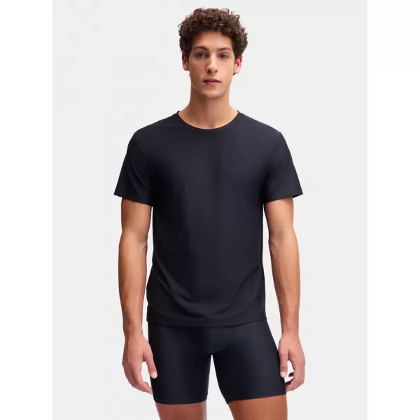  Férfi póló UNDER ARMOUR M UA PERF TECH MESH CREW NECK-2PK 6007625-001 FEKETE 