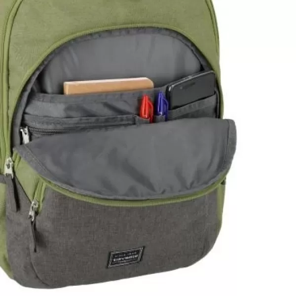  Hátizsák TRAVELITE BASICS BACKPACK ZÖLD/SZÜRKE 