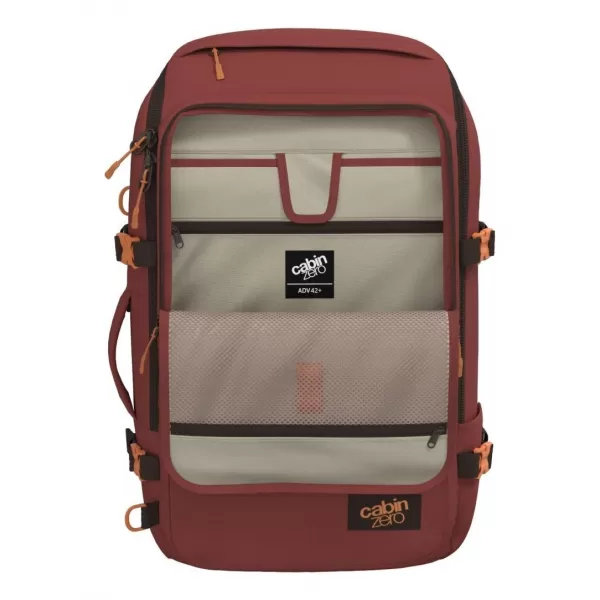  Hátizsák CABINZERO ADV PRO 42L VÖRÖS SANGRIA 