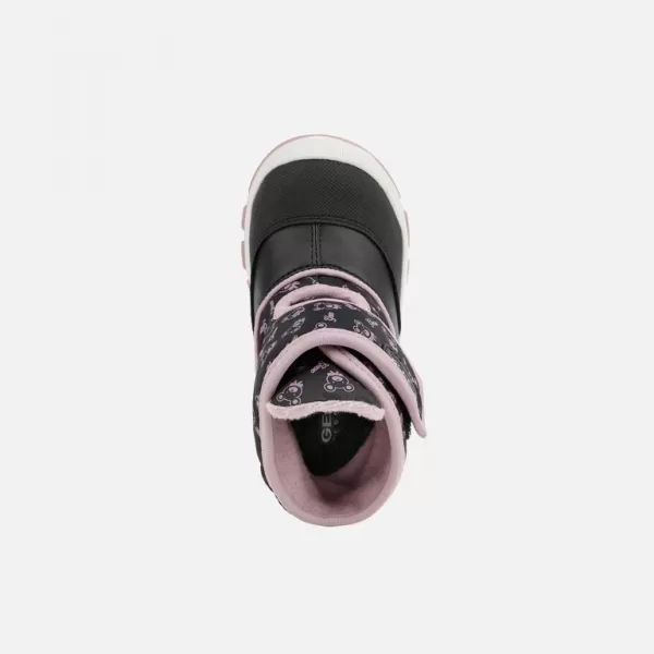  Lány bokacsizma GEOX FLANFIL ABX G008905 FEKETE 