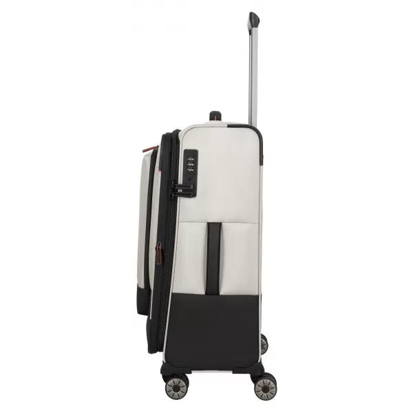 Bőrönd TRAVELITE CROSSLITE 5.0 M FEHÉR HOMOK 