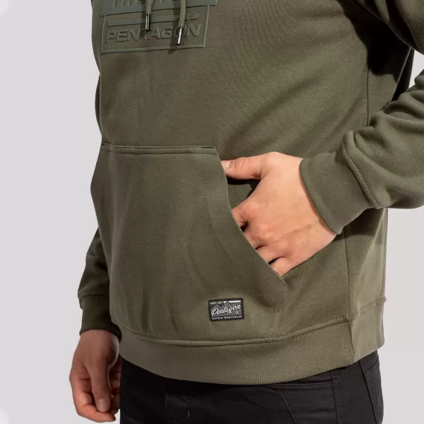  Pulóver PENTAGON PHAETON HOOD SWEATER K09021-DT06 TEREPSZÍNŰ ZÖLD 