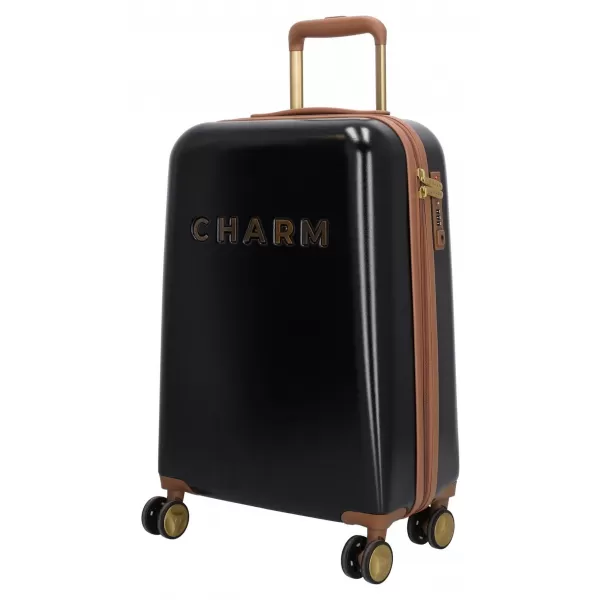  Bőrönd CHARM LONDON CAPETOWN S FEKETE 