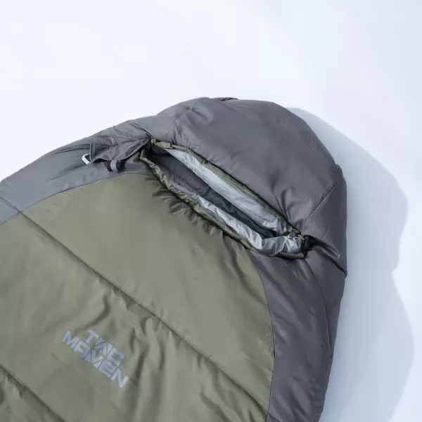 Hálózsák PENTAGON MUMMY SLEEPING BAG 360GR/M² D19003 BARNA SZÜRKE/MIX 