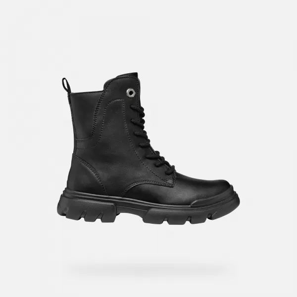  Lány bokacsizma GEOX JUNETTE J56HVB000BCC9999 FEKETE 