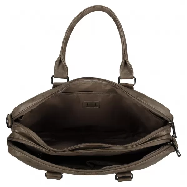 Táska ENRICO BENETTI ROTTERDAM 15 NOTEBOOK BAG KÖZEPES SZÜRKÉS 