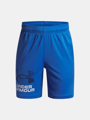 Fiú rövidnadrág UNDER ARMOUR UA TECH LOGO SHORTS 1383333-402 KÉK