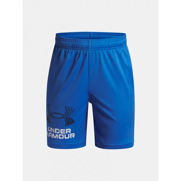  Fiú rövidnadrág UNDER ARMOUR UA TECH LOGO SHORTS 1383333-402 KÉK 
