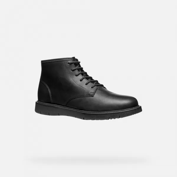  Férfi cipők GEOX POVE G011453 FEKETE 