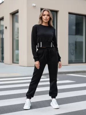 Hölgyek DSTREET AY1159 FEKETE