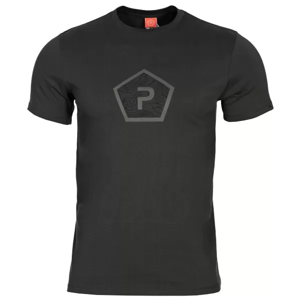  póló PENTAGON SHAPE K09012 FEKETE 