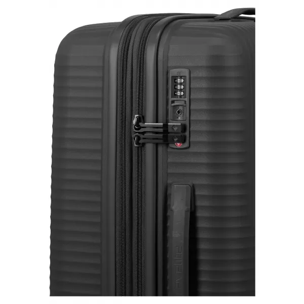  Bőrönd TRAVELITE Air Stripe M FEKETE 
