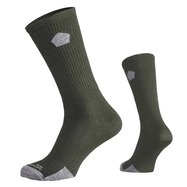  Zokni PENTAGON ALPINE MERINO SOCKS LIGHT EL14015 06 EL14015 OLÍVA ZÖLD 