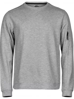 Férfi pulóver TEE JAYS | TJ 5700 HANGA SZÜRKE