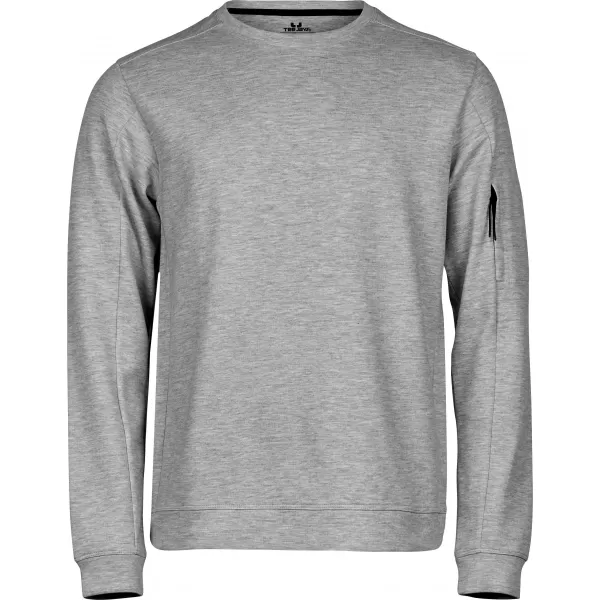  Férfi pulóver TEE JAYS | TJ 5700 HANGA SZÜRKE 