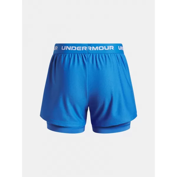  Lány rövidnadrág UNDER ARMOUR UA TECH PLAY UP 2N1 SHORT 6004985-402 KÉK 