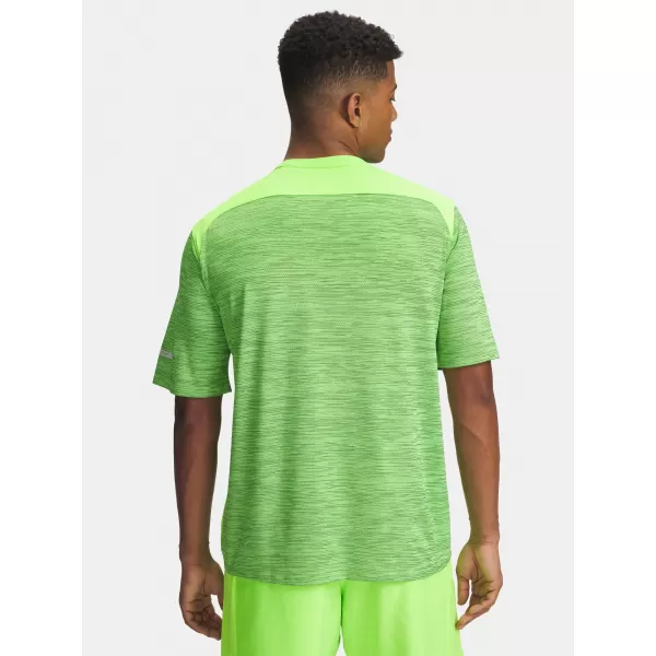  Férfi póló UNDER ARMOUR UA TECH UTILITY SS ZÖLD 
