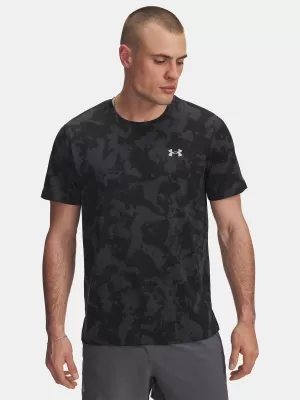 Férfi póló UNDER ARMOUR UA LAUNCH PRINTED SS 6006110-016 SZÜRKE