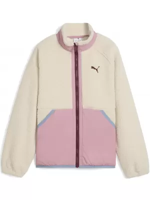 Gyermek dzseki PUMA HYBRID SHERPA JACKET 68840587 ALPESI HÓ