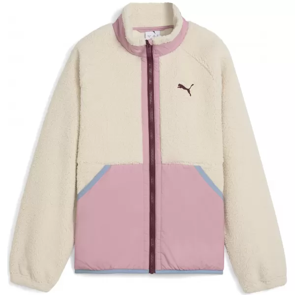  Gyermek dzseki PUMA HYBRID SHERPA JACKET 68840587 ALPESI HÓ 