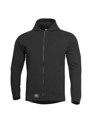 Pulóver PENTAGON AGIS RING SPUN SWEATER K08043 FEKETE