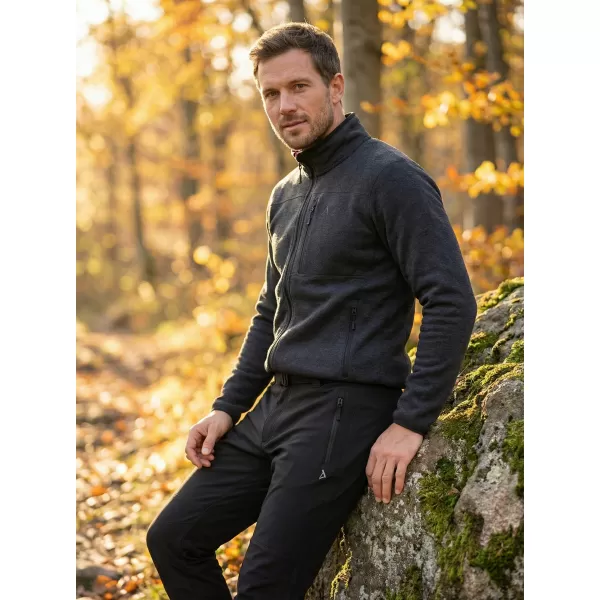  Férfi softshell nadrág ALTISPORT CORRON FEKETE 