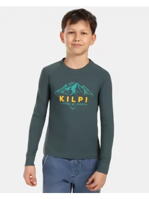 Fiú póló KILPI VERATI-JB ZJ0301KI SÖTÉTZÖLD