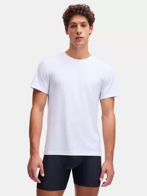 Férfi póló UNDER ARMOUR M UA PERF TECH MESH CREW NECK-2PK 6007625-100 FEHÉR